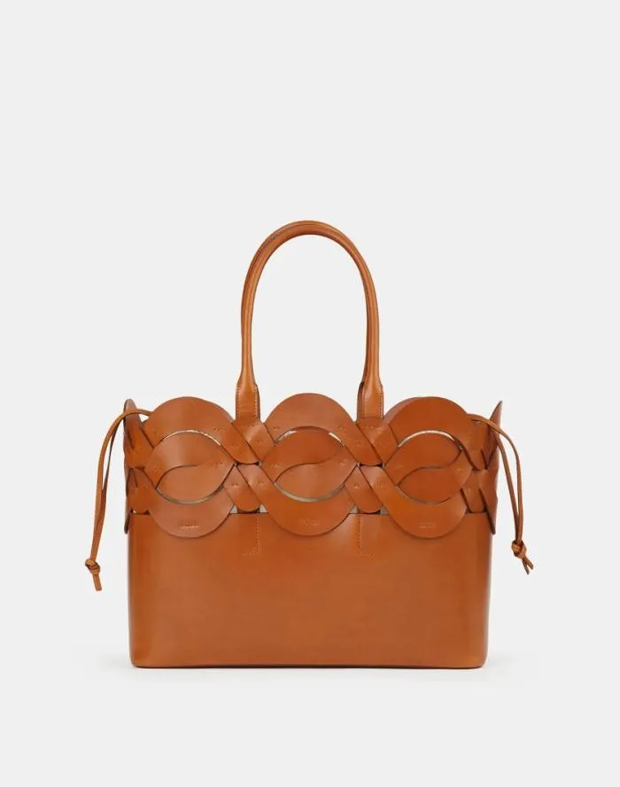 HandbagsAccessories Vachetta Leather 8 Knot ToteLarge Copper Lafayette 148 New York Leather Accessories HandbagsAccessories Vachetta Leather 8 Knot ToteLarge Copper Lafayette 148 New York Leather Accessories