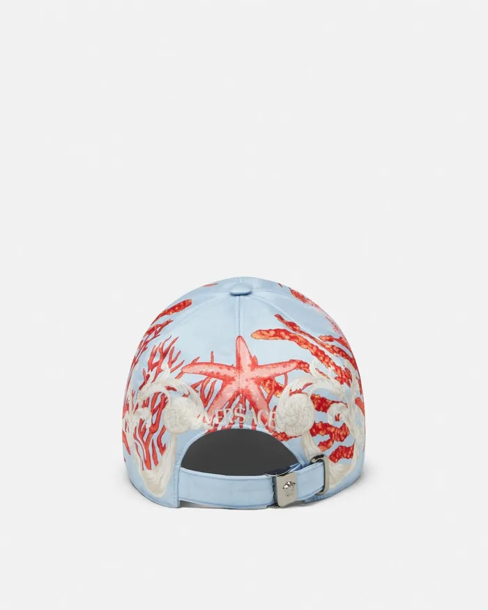 Hats and Caps WomenMen Versace Barocco Sea Baseball Cap Blueprint