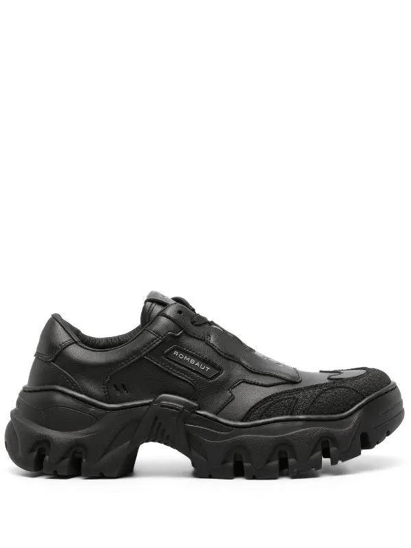 Henrik Vibskov Boutique AW23 New Boccaccio II 8211 Black Beyond Leather Women Sneakers