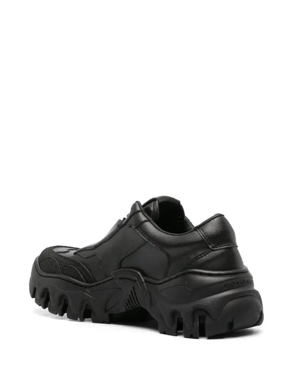 Henrik Vibskov Boutique AW23 New Boccaccio II 8211 Black Beyond Leather Women Sneakers