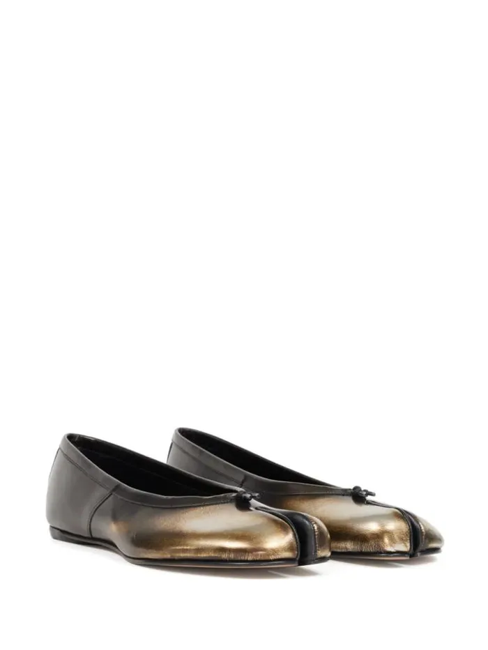 Henrik Vibskov Boutique Ballerina Tabi 8211 SilverGoldBlack Women Shoes