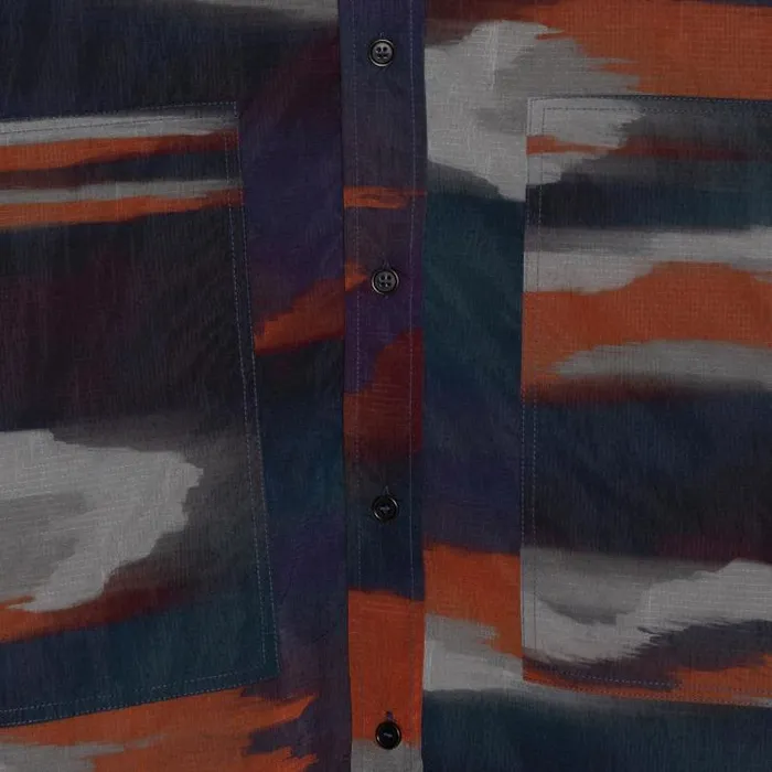 Henrik Vibskov Boutique Cast Shirt 8211 Red Cosmic Men Shirts
