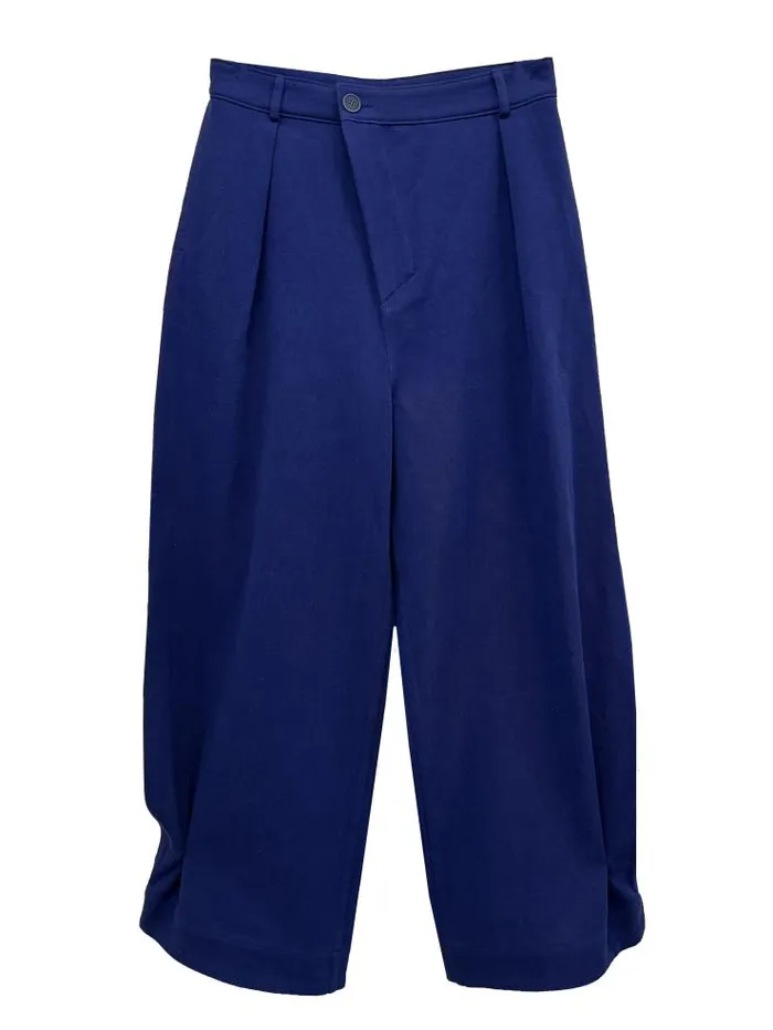 Henrik Vibskov Boutique Chef039s Pants 8211 Dark Blue Men Pants