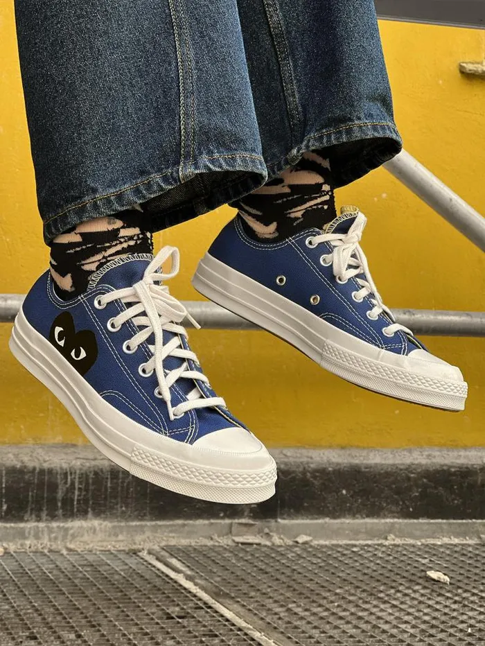 Henrik Vibskov Boutique Converse Low 039Chuck Taylor039 Sneakers 8211 Blue Men Sneakers