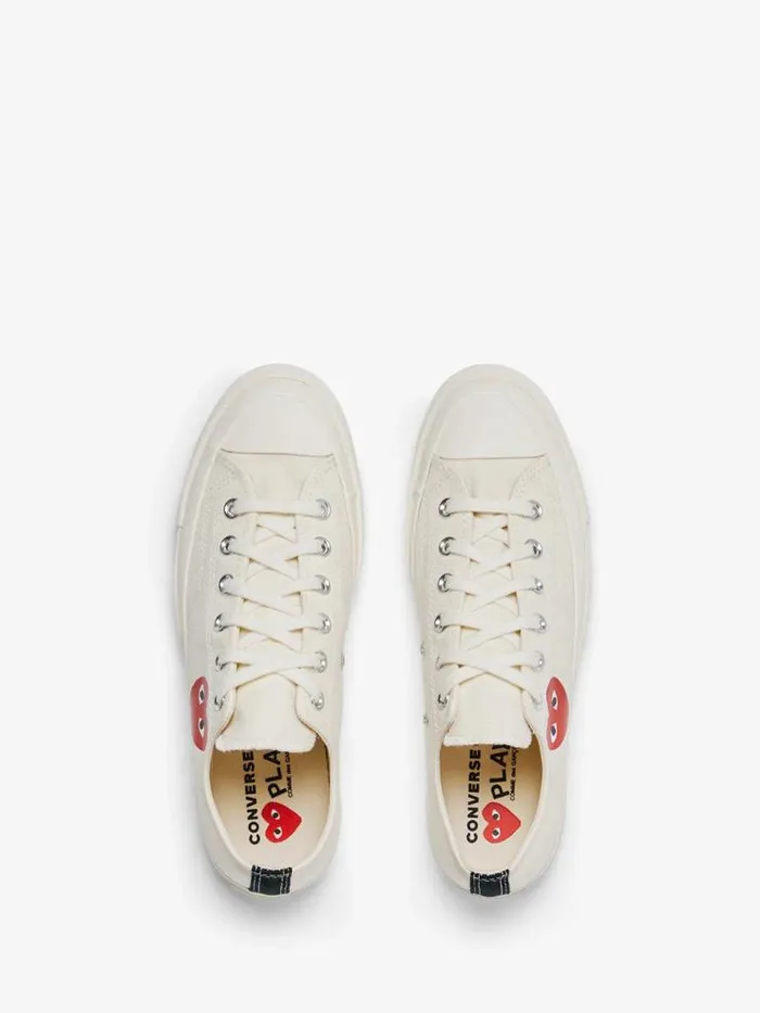 Henrik Vibskov Boutique Converse Low 039Chuck Taylor039 Sneakers Small Heart 8211 White Men Sneakers