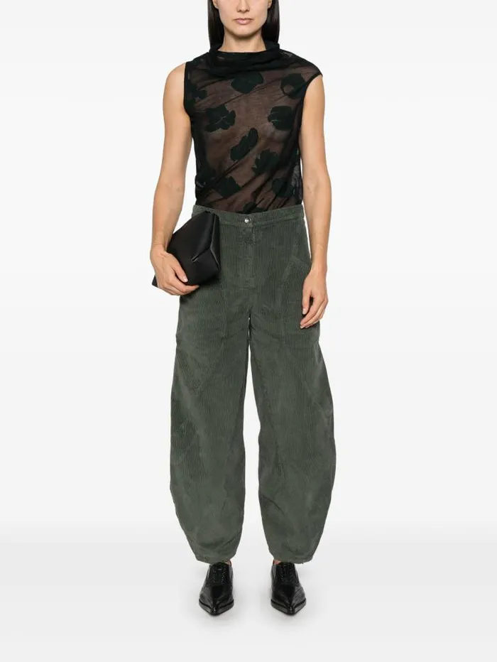 Henrik Vibskov Boutique Digi Corduroy Pant 8211 Duffle Bag Women Pants