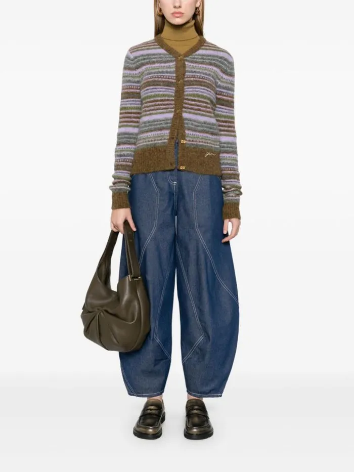 Henrik Vibskov Boutique Digi Denim Pants 8211 Raw Blue Men Pants