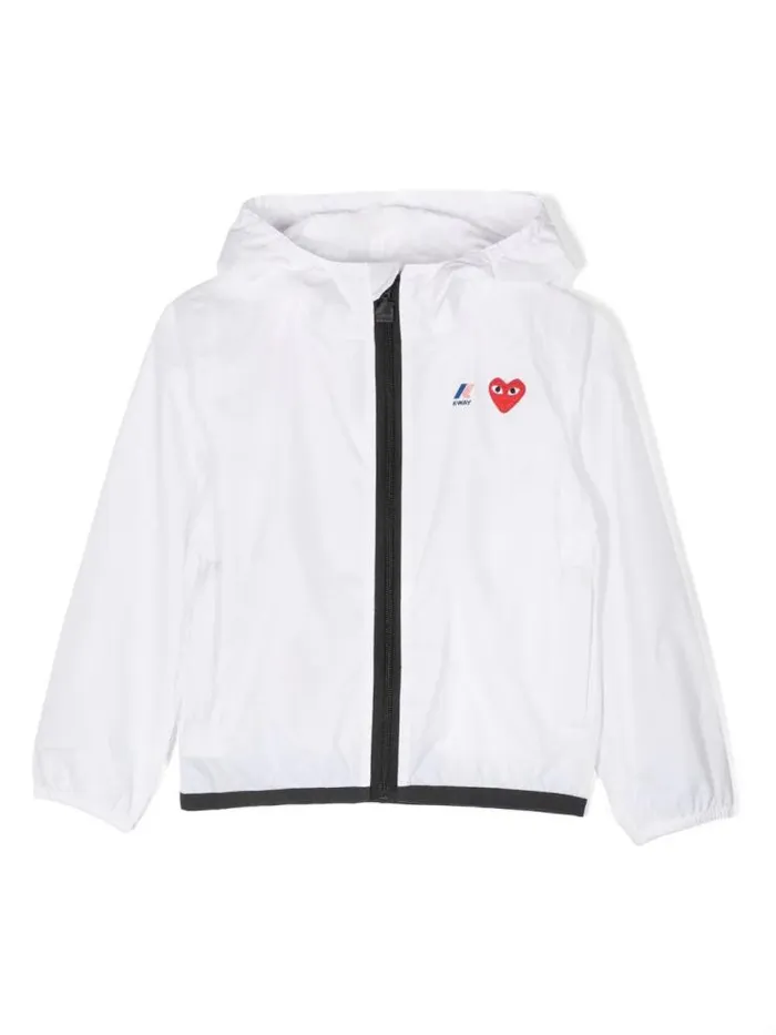 Henrik Vibskov Boutique Kids KWay Cagoule 8211 White Men Jackets and Coats