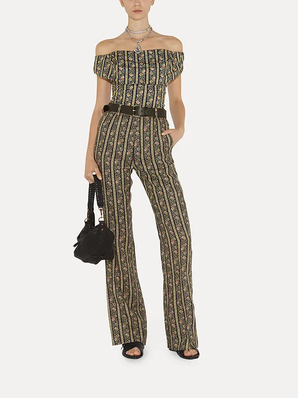 Henrik Vibskov Boutique Ray Trousers 8211 Flowers Women Pants