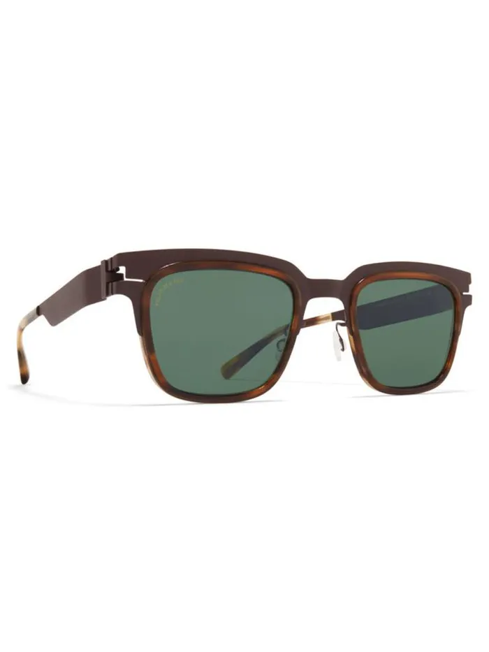 Henrik Vibskov Boutique RAYMOND 8211 Dark BrownStriped Men Sunglasses