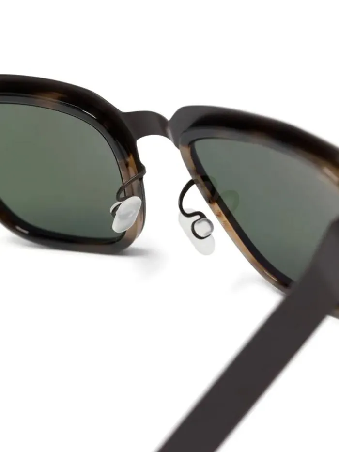 Henrik Vibskov Boutique RAYMOND 8211 Dark BrownStriped Men Sunglasses