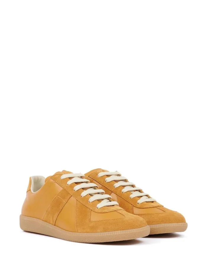 Henrik Vibskov Boutique Replica Low Top Sneakers 8211 Mustard Men Sneakers
