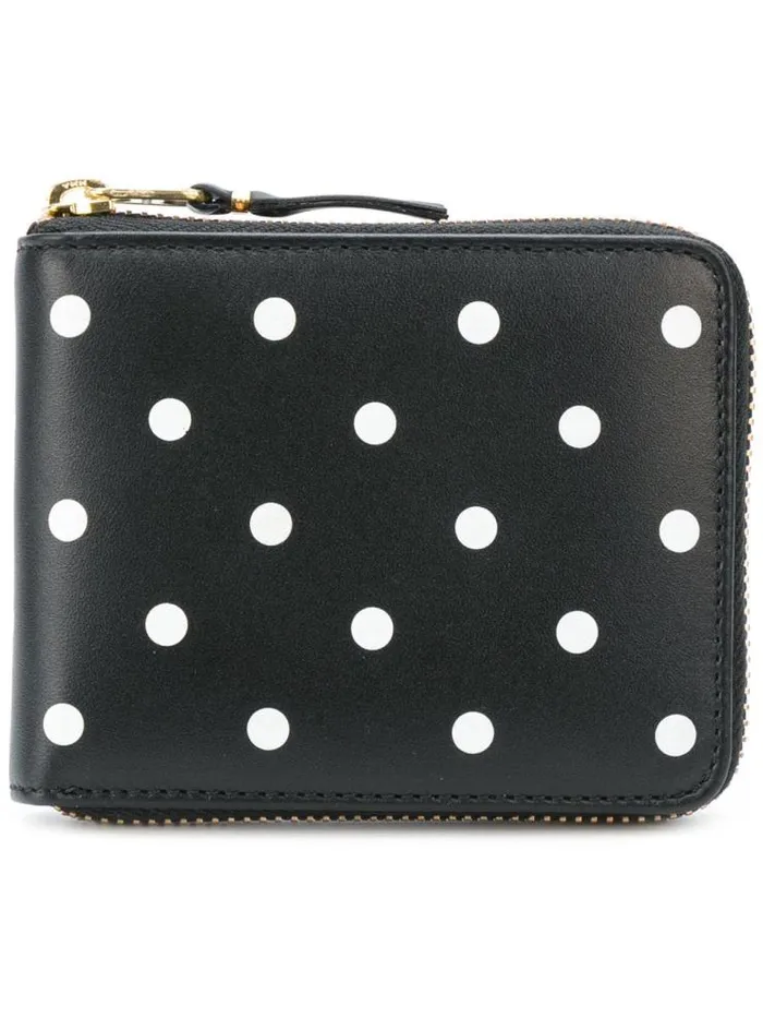 Henrik Vibskov Boutique SA7100PD Wallet 8211 Polka Dot Black Men Wallets