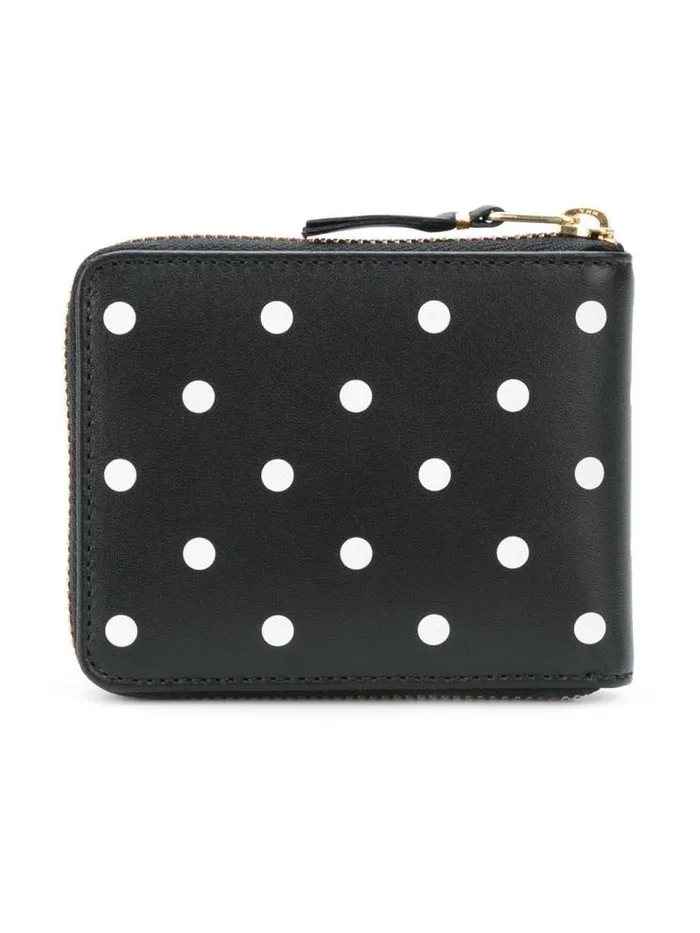 Henrik Vibskov Boutique SA7100PD Wallet 8211 Polka Dot Black Men Wallets