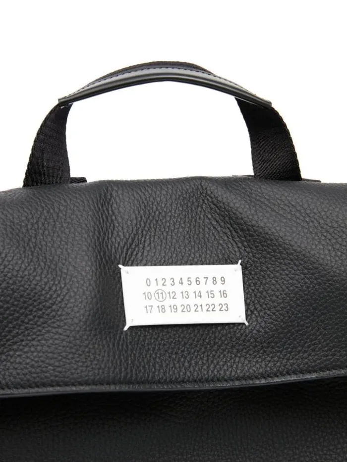 Henrik Vibskov Boutique Soft 5AC Flap Backpack 8211 Black Men Backpacks