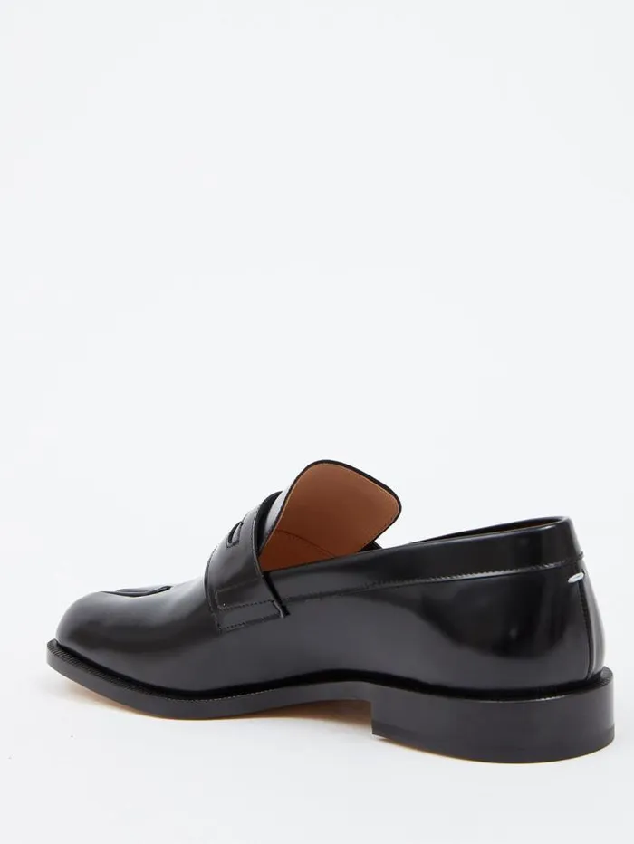 Henrik Vibskov Boutique Tabi Leather Loafers 8211 Black Men Tabis