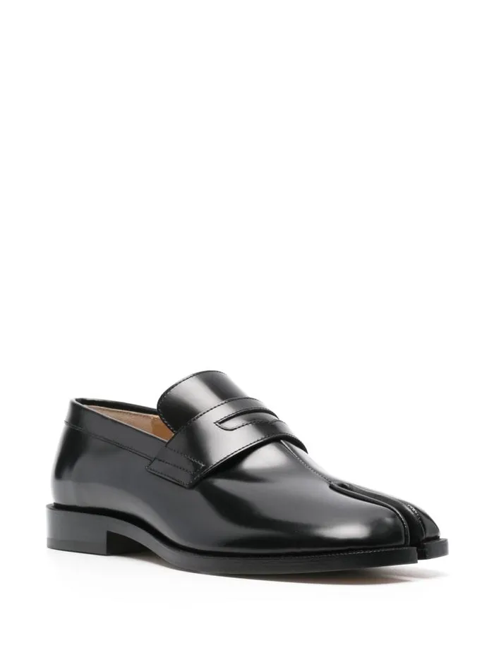 Henrik Vibskov Boutique Tabi Leather Loafers 8211 Black Men Tabis