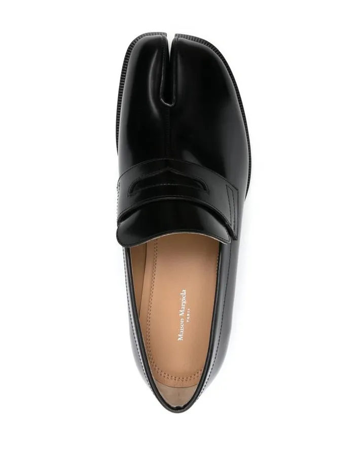 Henrik Vibskov Boutique Tabi Leather Loafers 8211 Black Men Tabis