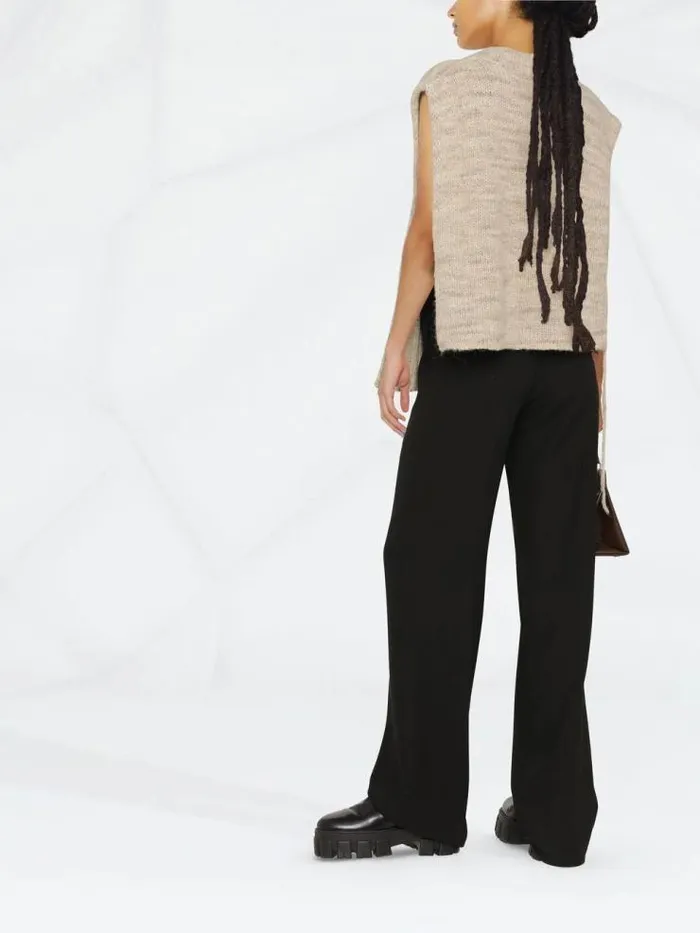 Henrik Vibskov Boutique VNeck Stole 8211 Stole Light Brown Women Knitwear