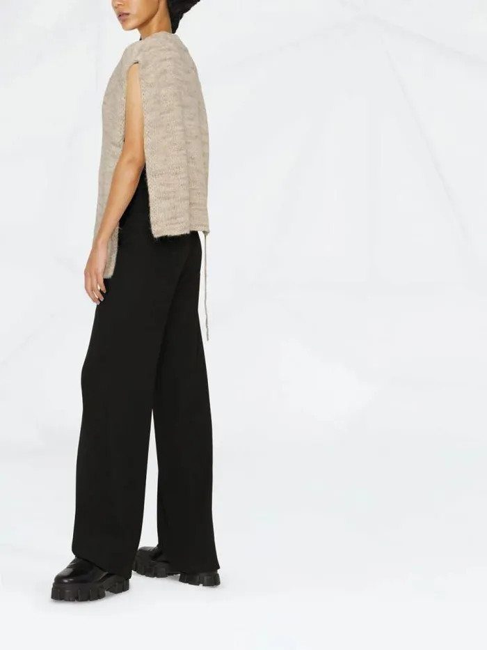Henrik Vibskov Boutique VNeck Stole 8211 Stole Light Brown Women Knitwear