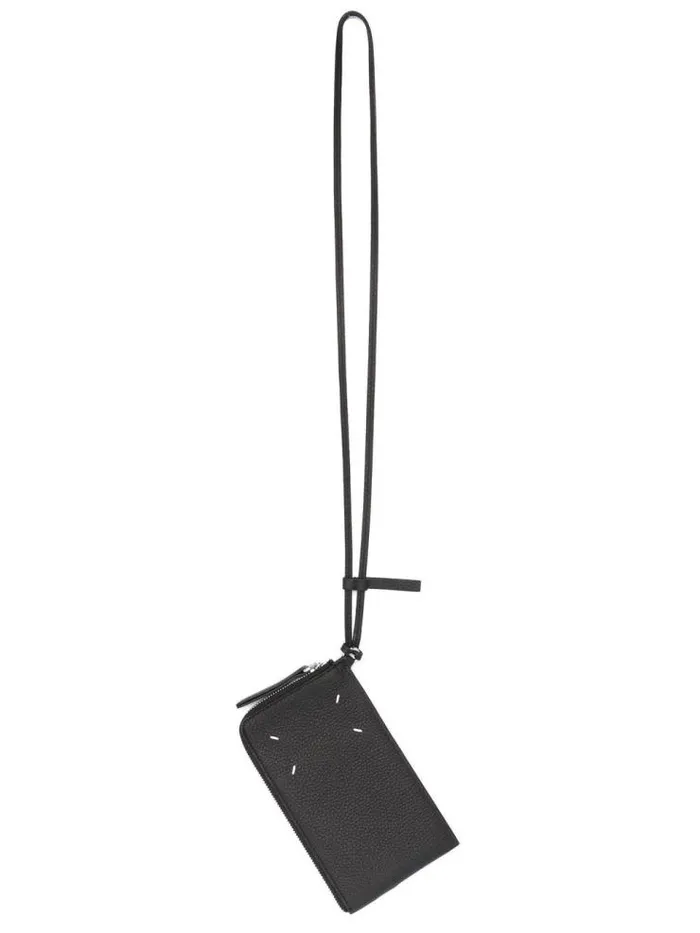 Henrik Vibskov Boutique Zipped Phone Case Pouch 8211 Black Men Wallets
