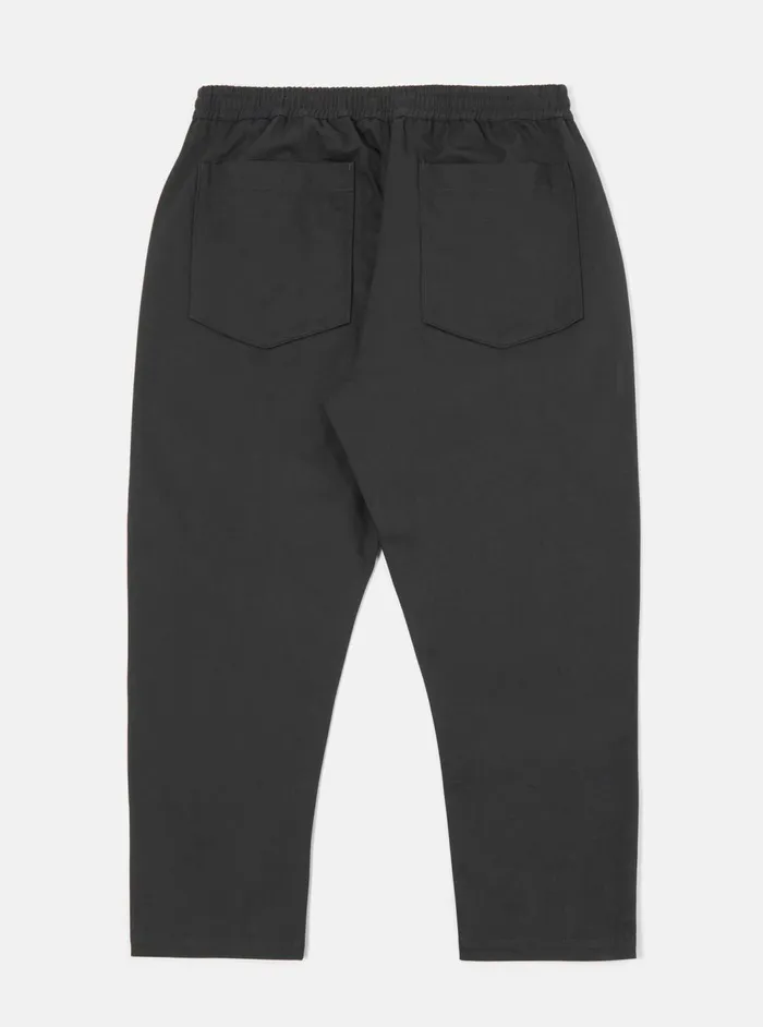 Hi Water Trouser In Black Twill Men Universal Works Trousers