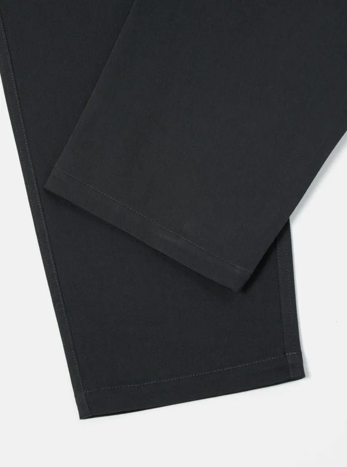 Hi Water Trouser In Black Twill Men Universal Works Trousers