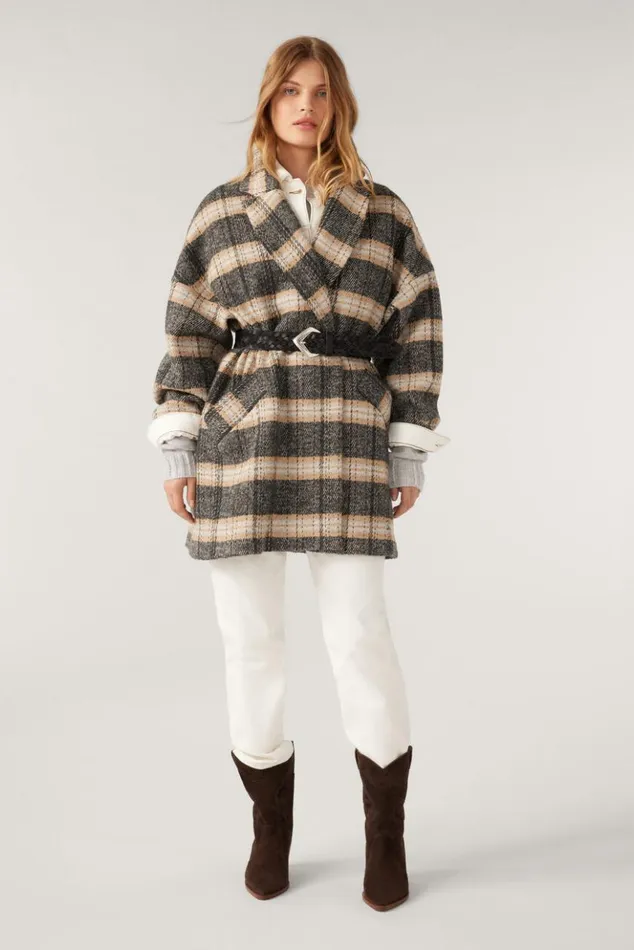 HolfOversized Coat Clothing Baandsh Jackets and Coats