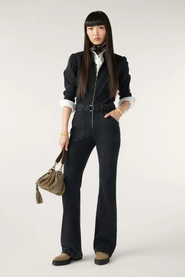 IsayaShortSleeve Jumpsuit Clothing Baandsh Jumpsuits and Overalls