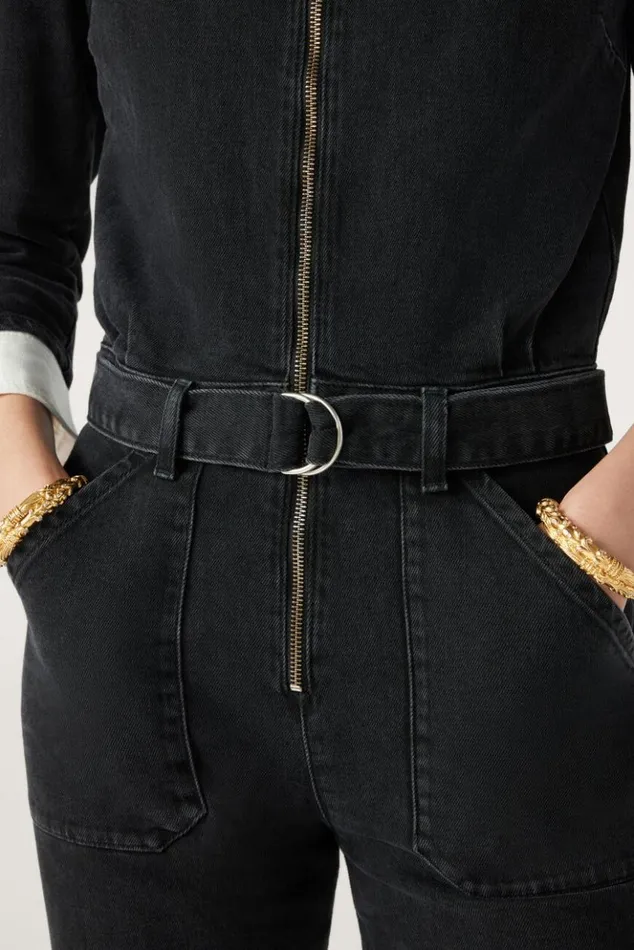 IsayaShortSleeve Jumpsuit Clothing Baandsh Jumpsuits and Overalls