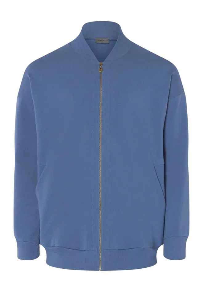 Jacket Slate Blue Men HANRO Loungewear