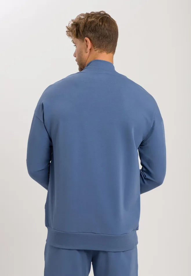 Jacket Slate Blue Men HANRO Loungewear