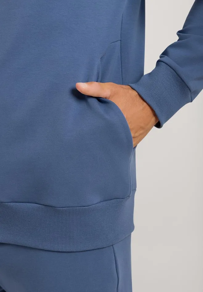 Jacket Slate Blue Men HANRO Loungewear
