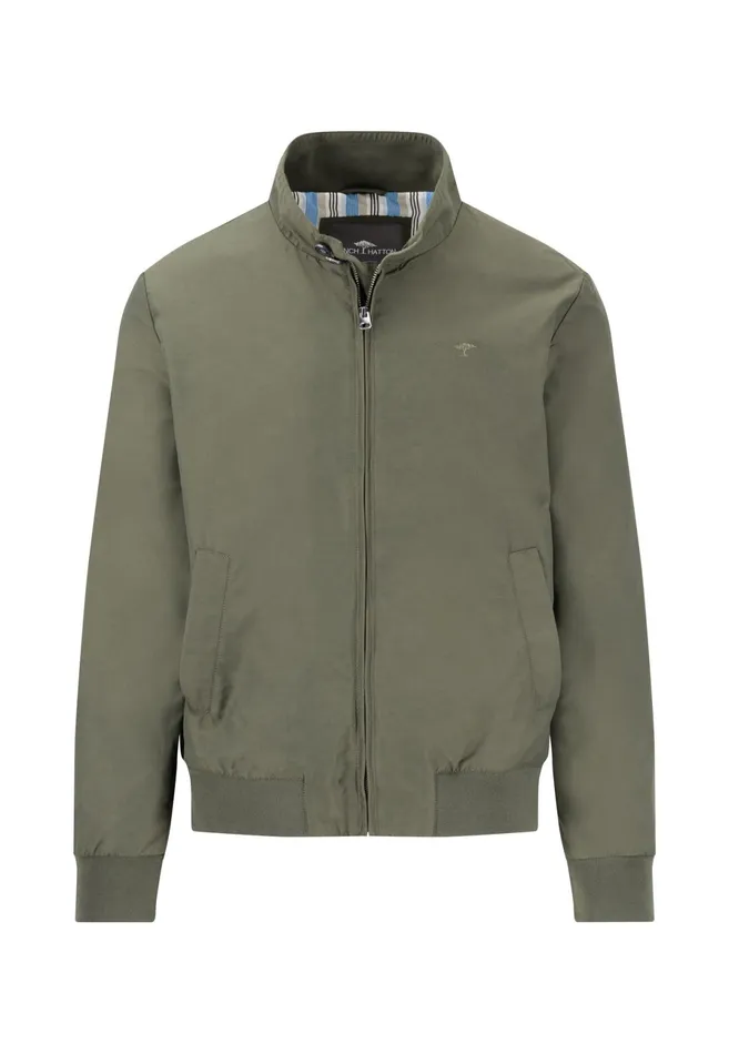 Jackets and Coats Men FYNCHHATTON Bomber Jacket CasualFit With A Logodail Dark Navydusty Foreststone