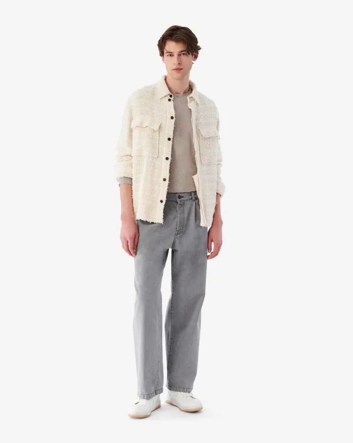 Jackets and Coats Men IRO BALE TWEED OVERSHIRT