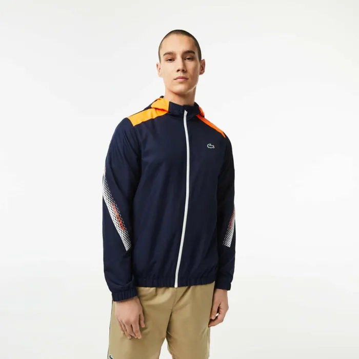 Jackets and Coats Men Lacoste Mens Tennis Jacket Navy Blue Orange White Orange White Ag4 Jackets and Coats Men Lacoste Mens Tennis Jacket Navy Blue Orange White Orange White Ag4