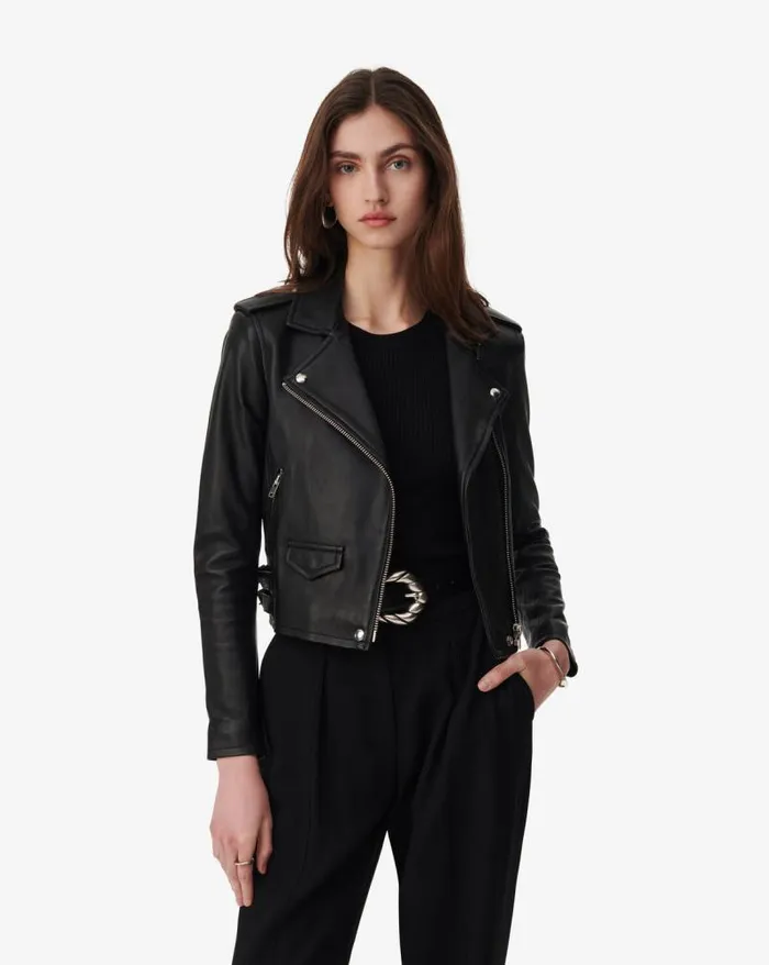 Jackets and Coats Women IRO ASHVILLE LEATHER JACKET