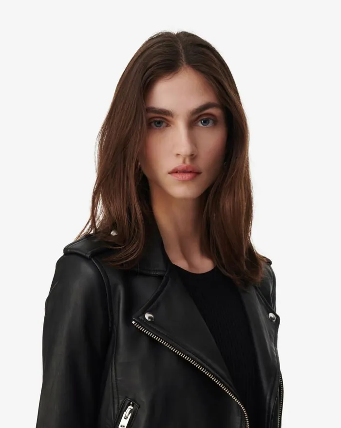 Jackets and Coats Women IRO ASHVILLE LEATHER JACKET