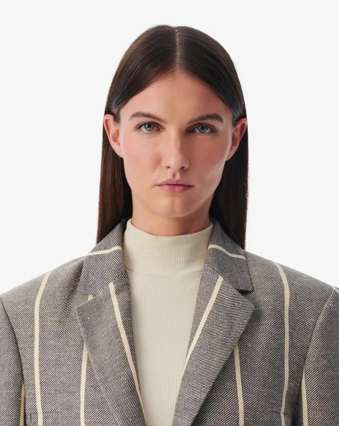Jackets and Coats Women IRO DUPA STRIPED SUIT JACKET
