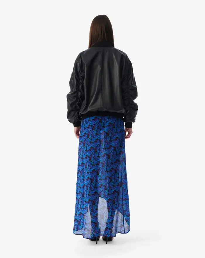Jackets and Coats Women IRO KEREM OVERSIZED LEATHER BOMBER