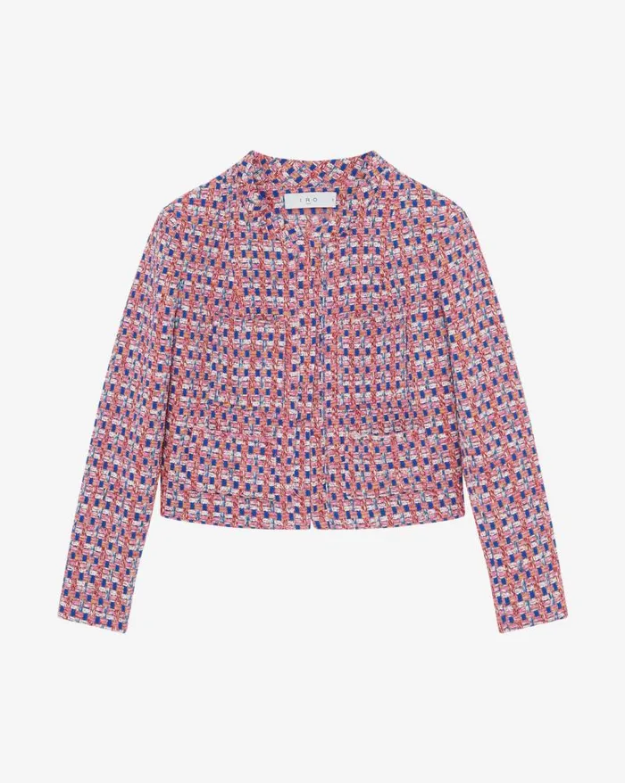 Jackets and Coats Women IRO MOPA MULTICOLORED TWEED JACKET