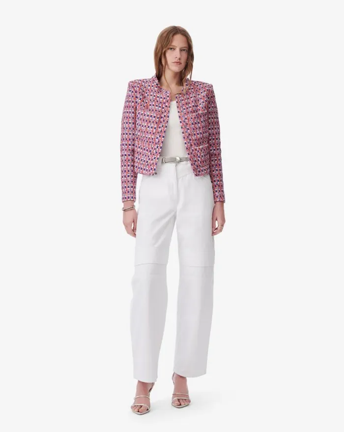 Jackets and Coats Women IRO MOPA MULTICOLORED TWEED JACKET