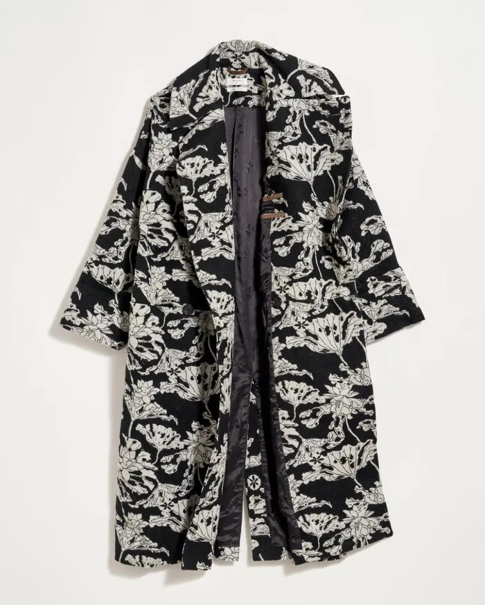 Jackets and Outerwear Women Billy Reid Cocoon Coat Custom Blackwhite