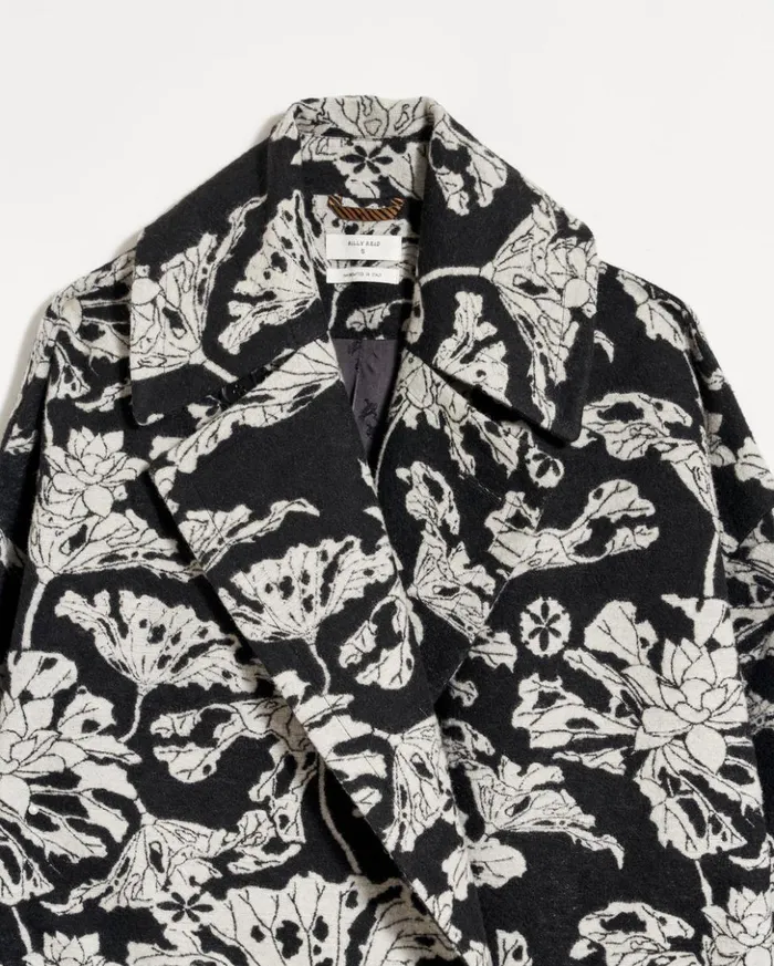 Jackets and Outerwear Women Billy Reid Cocoon Coat Custom Blackwhite