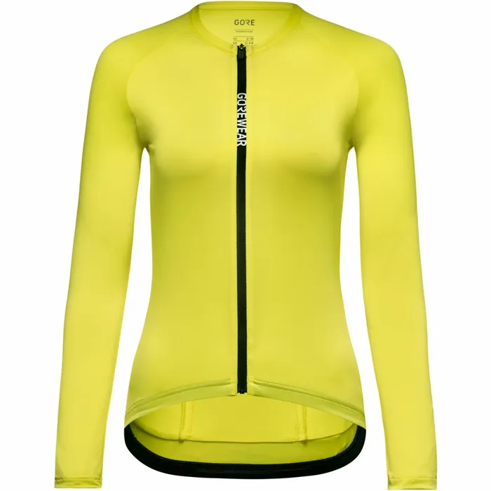 Jerseys and Shirts Women GOREWEAR SPINSHIFT Long Sleeve Jersey Womens Neon Yellow