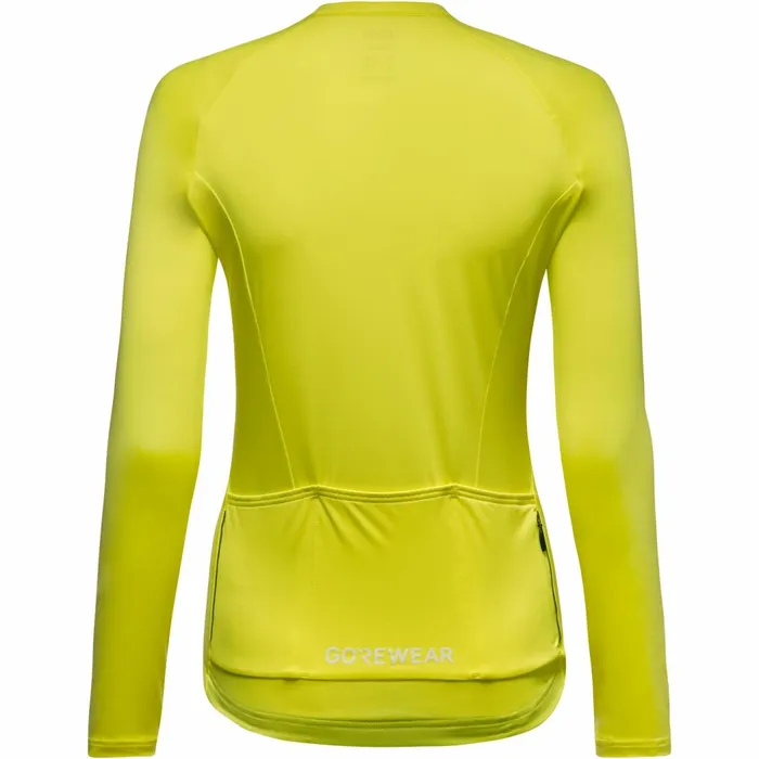 Jerseys and Shirts Women GOREWEAR SPINSHIFT Long Sleeve Jersey Womens Neon Yellow