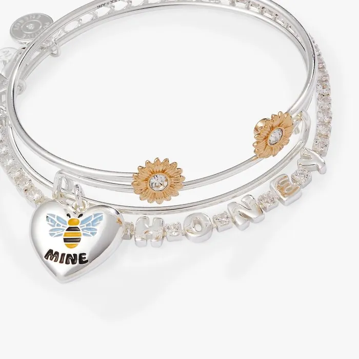 Jewelry Sets Women Alex And Ani Bee Mine Bracelet Set Of 3 Two Tone