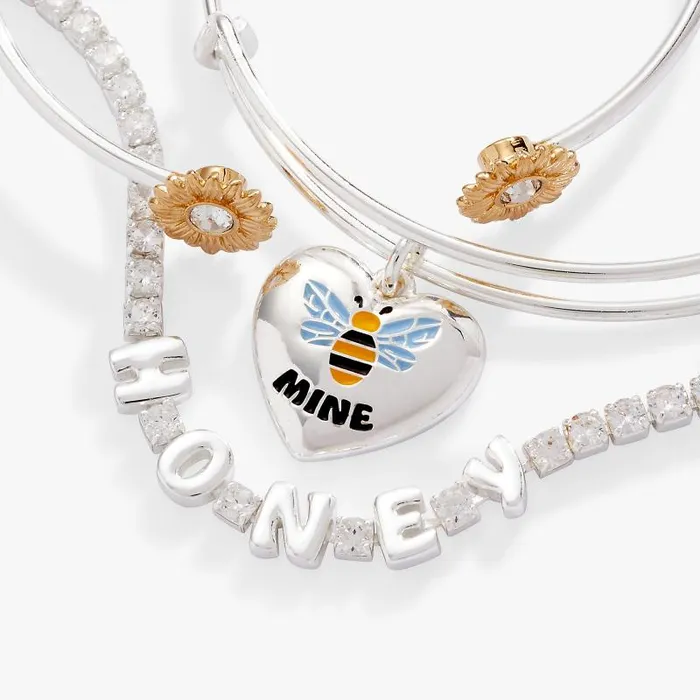 Jewelry Sets Women Alex And Ani Bee Mine Bracelet Set Of 3 Two Tone