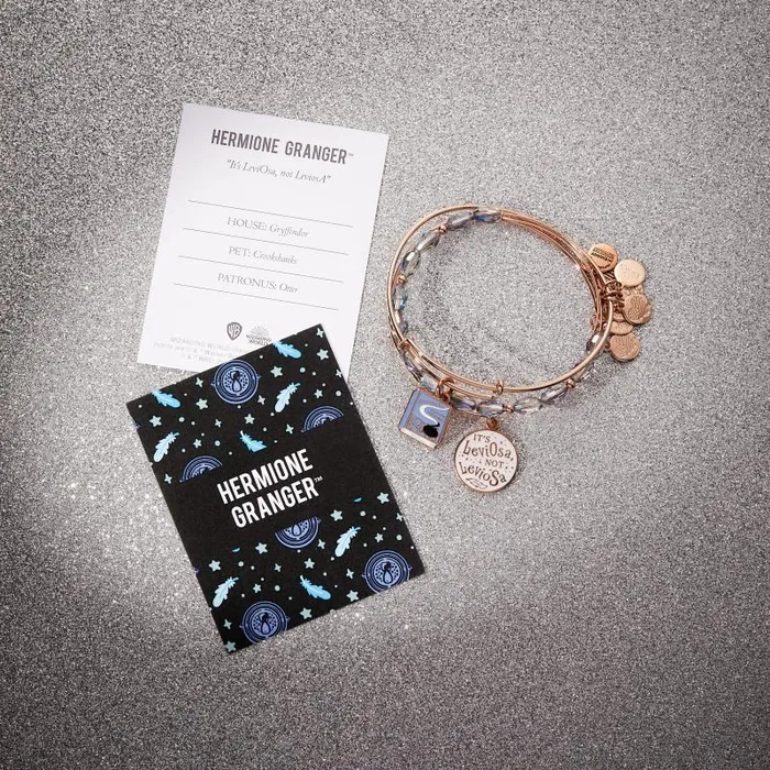 Jewelry Sets Women Alex And Ani Harry Potter Hermione Bangle Bracelets Set Of 3 Shiny Rose Gold