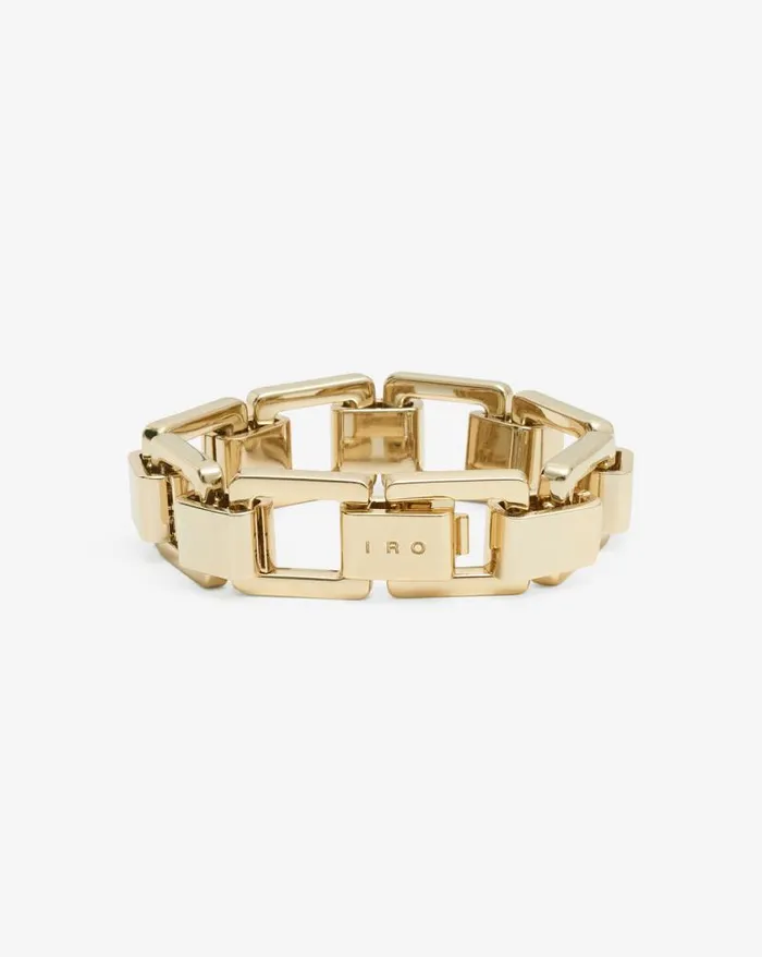 Jewels Women IRO SQUARE GOLD CHAIN BRACELET